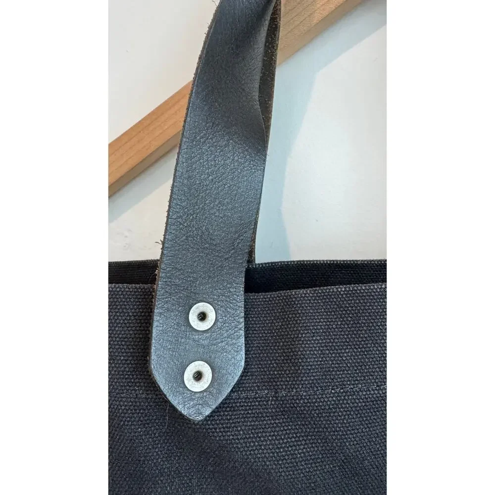 Deus Ex Machina Helmet Tote Bag Black Canvas Venice California Rare 2013